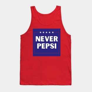 Never Pepsi Tank Top